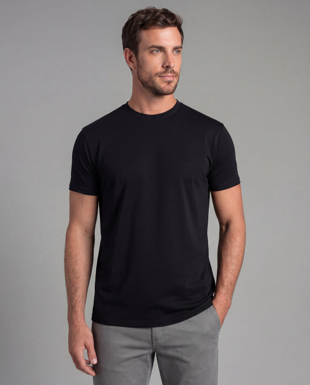 T-shirt Pima D+ Preta