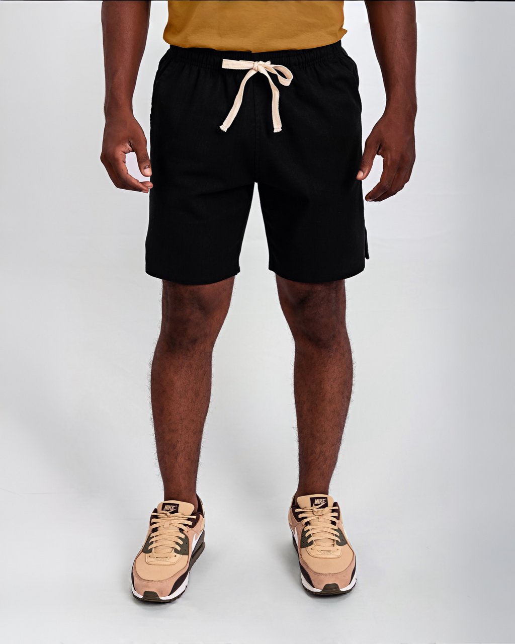 Short Raw Linho