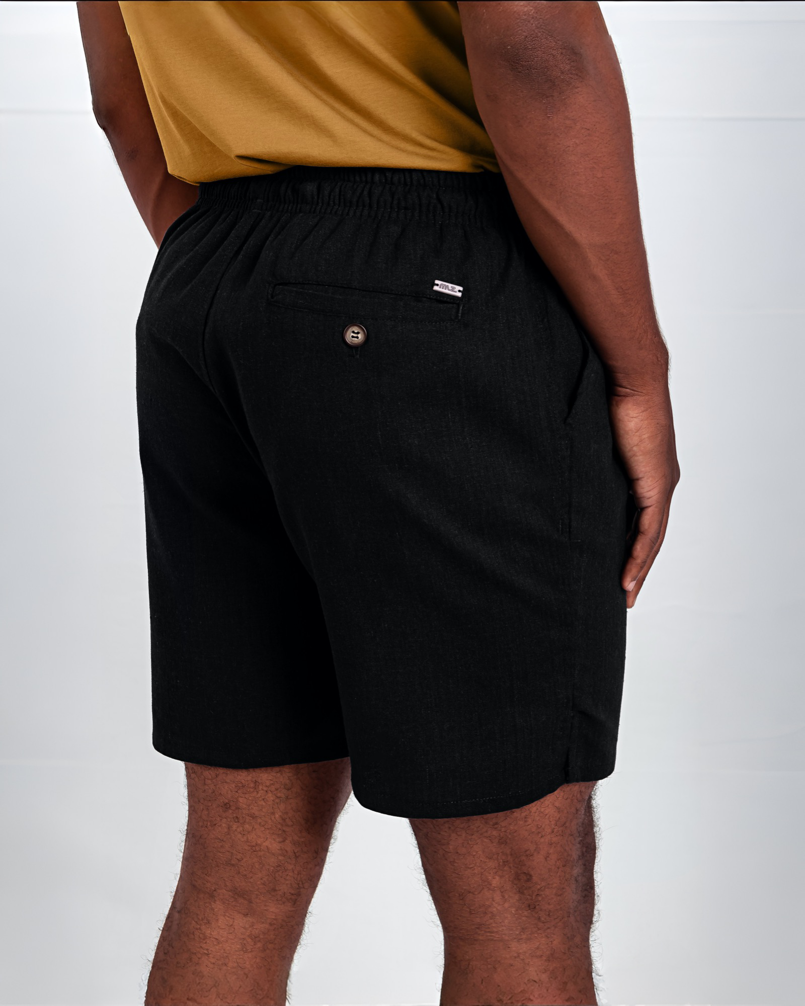 Short Raw Linho