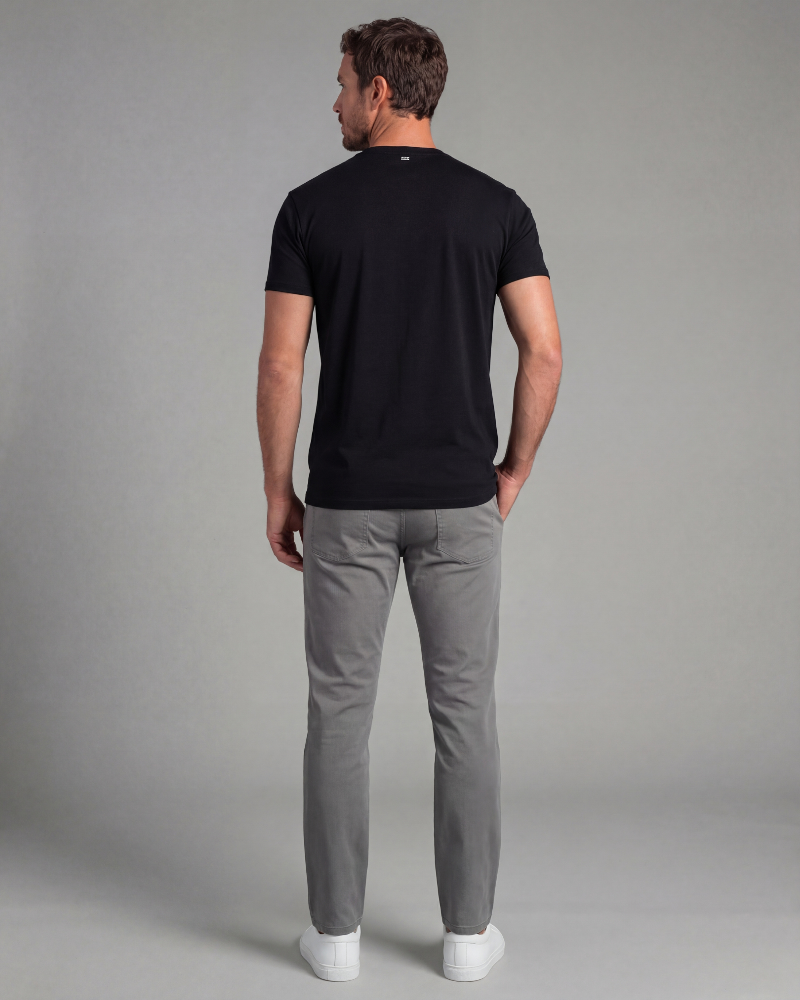 T-shirt Pima D+ Preta