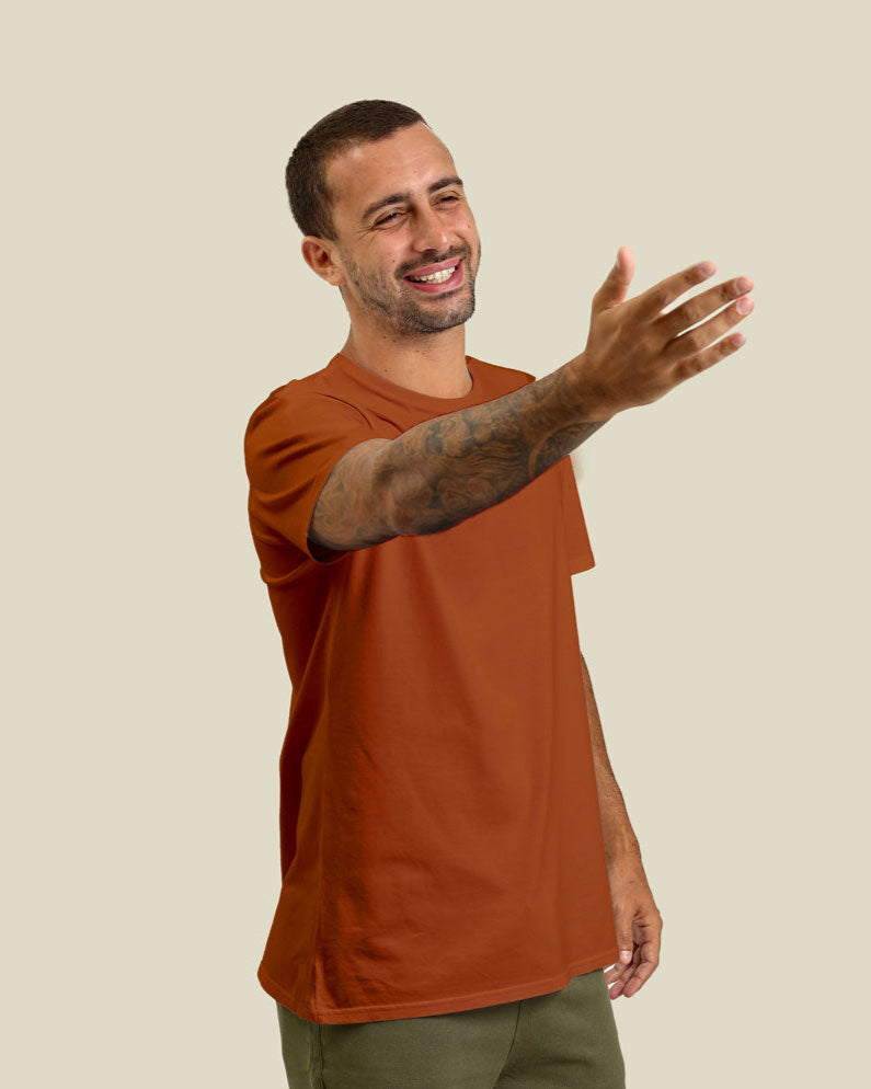 T-shirt Essencial mlz. Telha