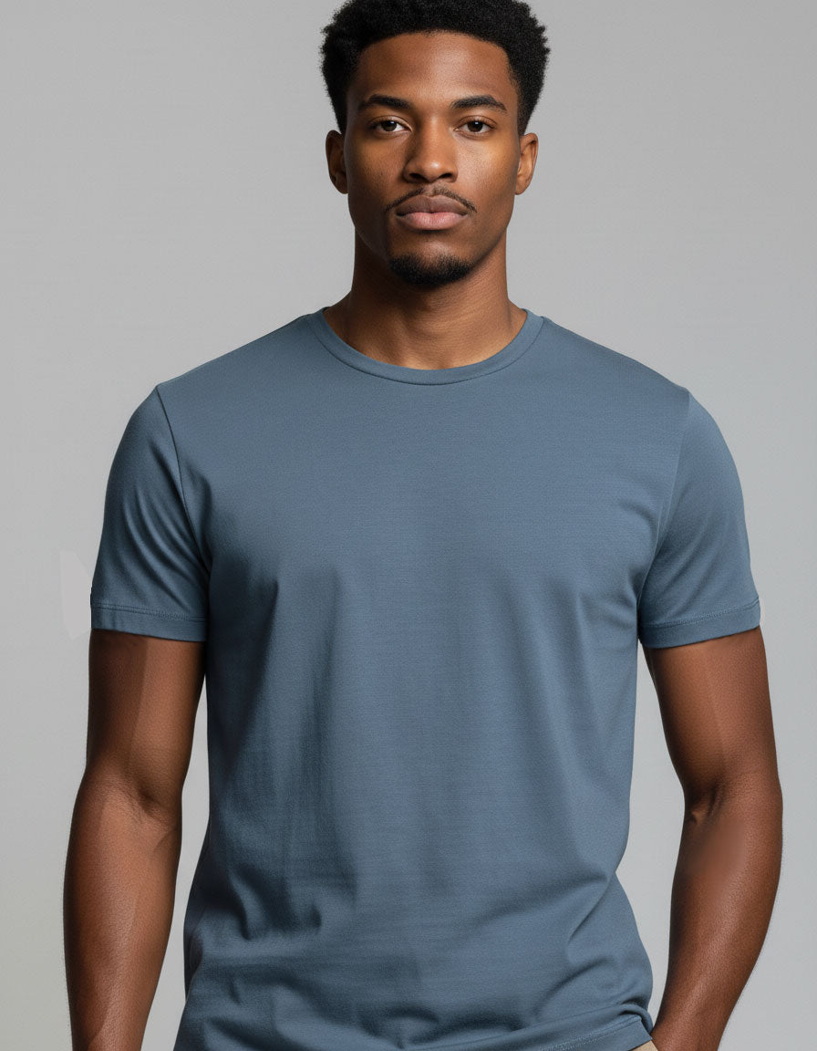 T-shirt Pima D+ Aquamarine