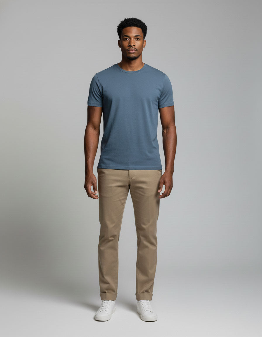 T-shirt Pima D+ Aquamarine