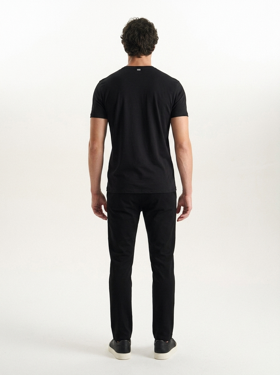T-shirt Pima D+ Preta