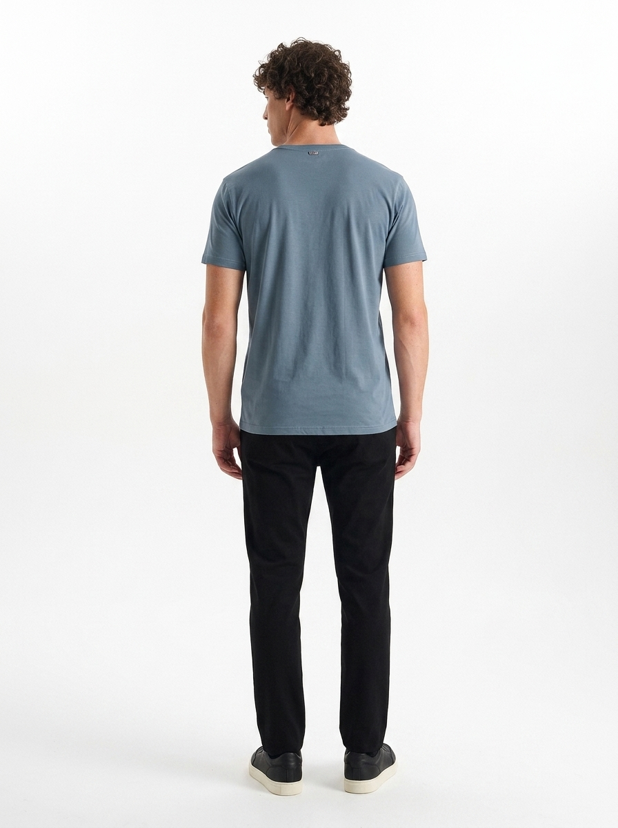 T-shirt Pima D+ Aquamarine